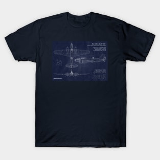 Ilyushin IL Bob Blueprint T-Shirt